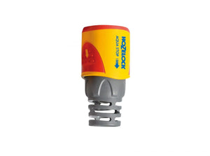 Raccord rapide AquaStop Hozelock pour les tuyaux de 12,5 et 15 mm.