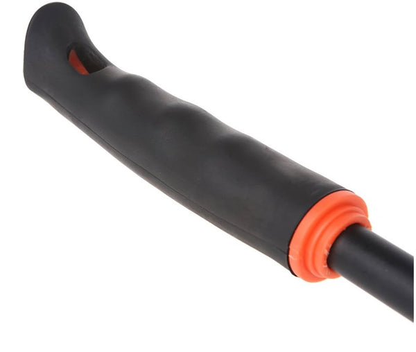 Râteau à main 28 cm – Orange et noir – Pique 7 cm