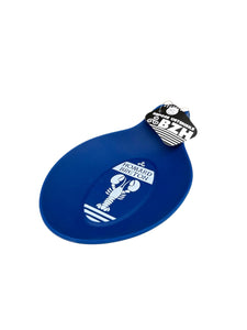 Repose Ustensiles BZH “Homard Breton” - Bleu en silicone