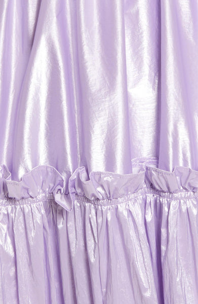 Robe Amylynn bretelles lila femme