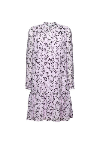 Robe Esprit femme violet et noir