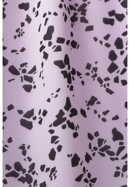 Robe Esprit femme violet et noir