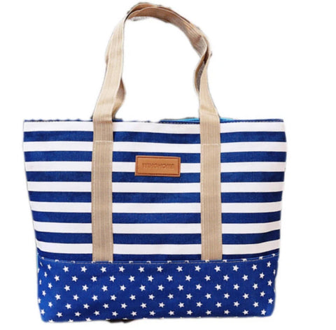 Sac de Plage Winghome Etoile Bleu