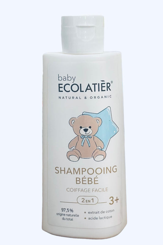 Shampoing Bébé Baby Ecolatier BB Coiffage Facile Naturel 150ml