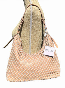 Sac à main Bestini Paris Beige