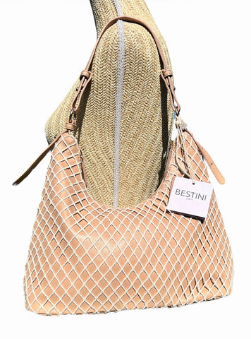Sac à main Bestini Paris Beige