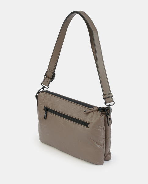 Sac bandoulière marron Caminatta- bandoulière ajustable