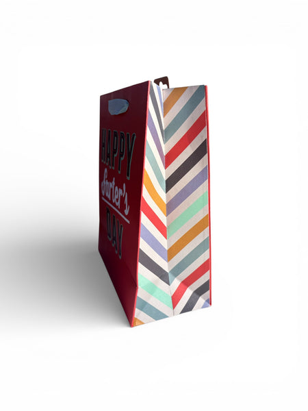 Sac cadeau “Happy Farter’s Day” multicolore 19 x 22,5 x 9 cm