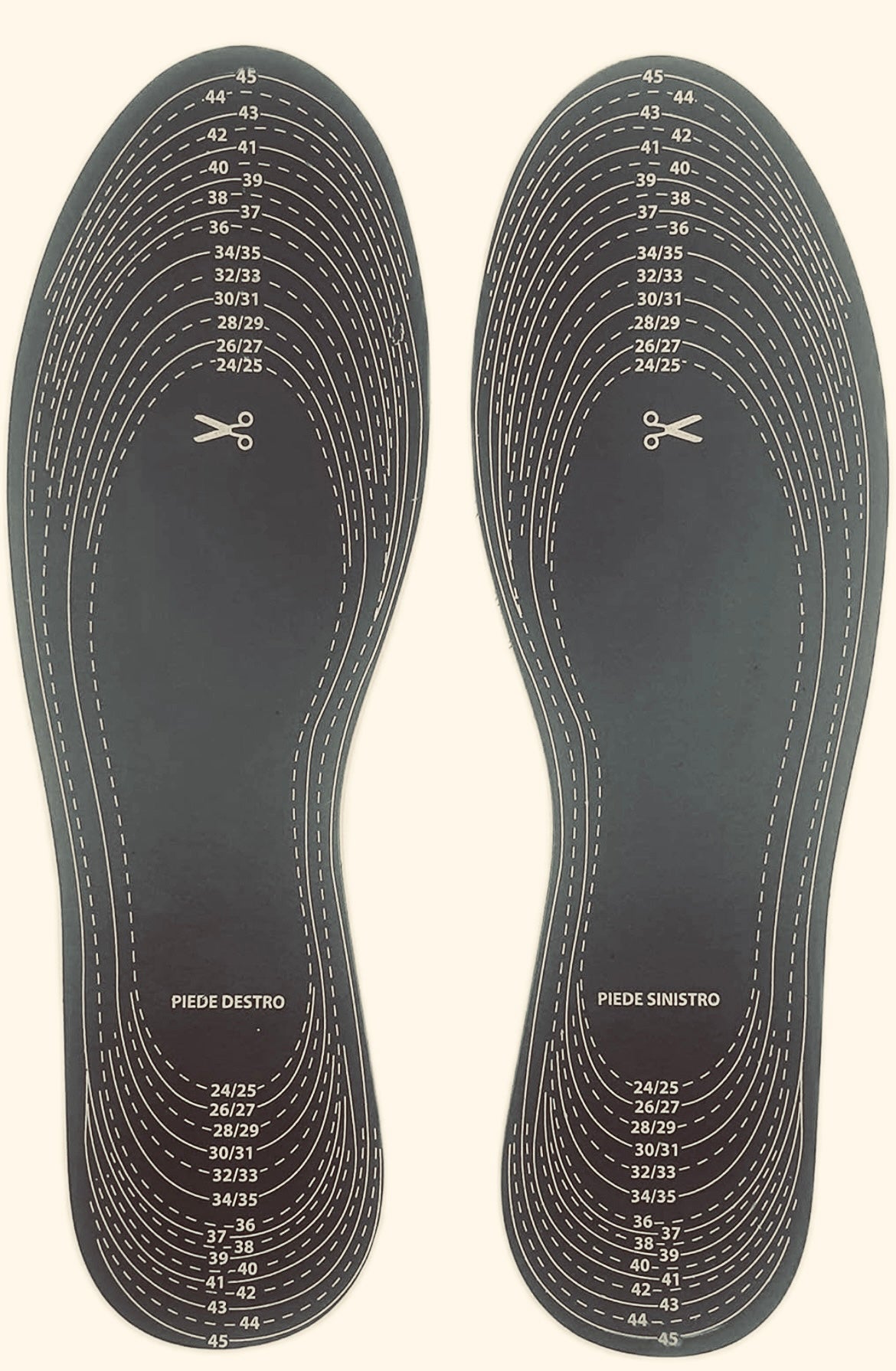 Semelle Chaussure hygiénique MD Casa à découper Noir