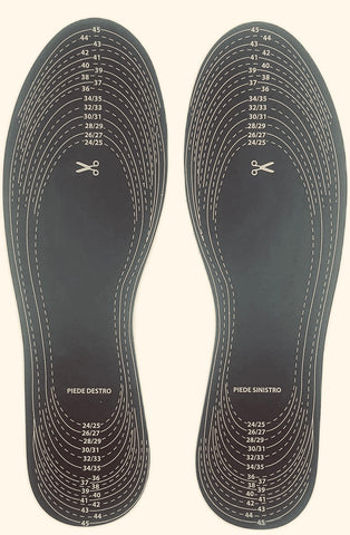 Semelle Chaussure hygiénique MD Casa à découper Noir