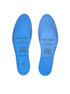 Semelle Chaussure hygiénique MD Casa bleue parfumée à découper