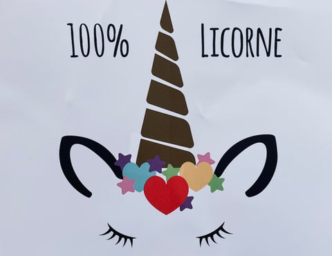 Set de table Adac “100% Licorne” - 42x30 cm