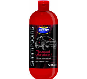 Shampooing voiture mousse dégraissant Auto Pratic- 500ML