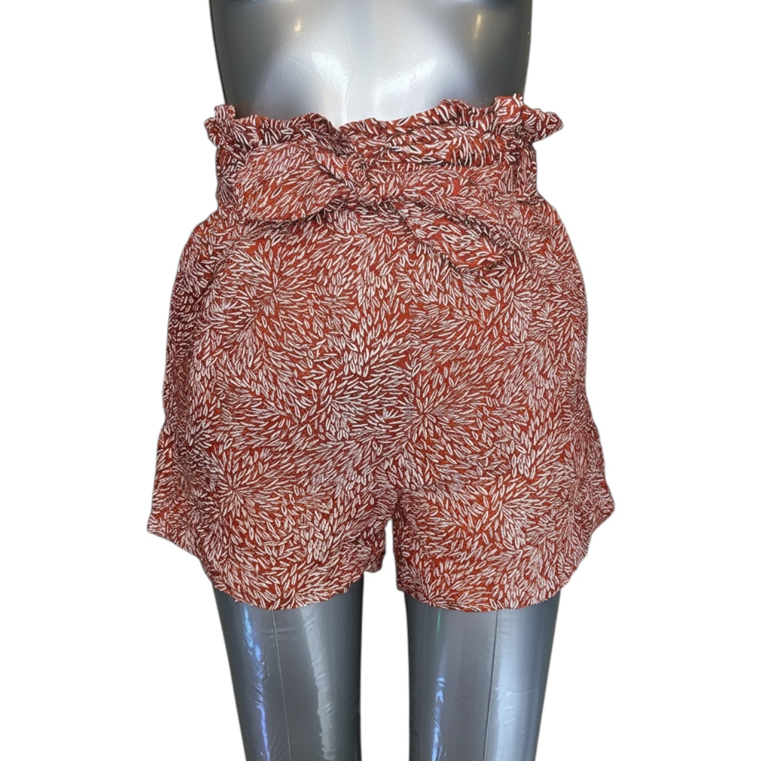 Short Last Queen marron blanc femme