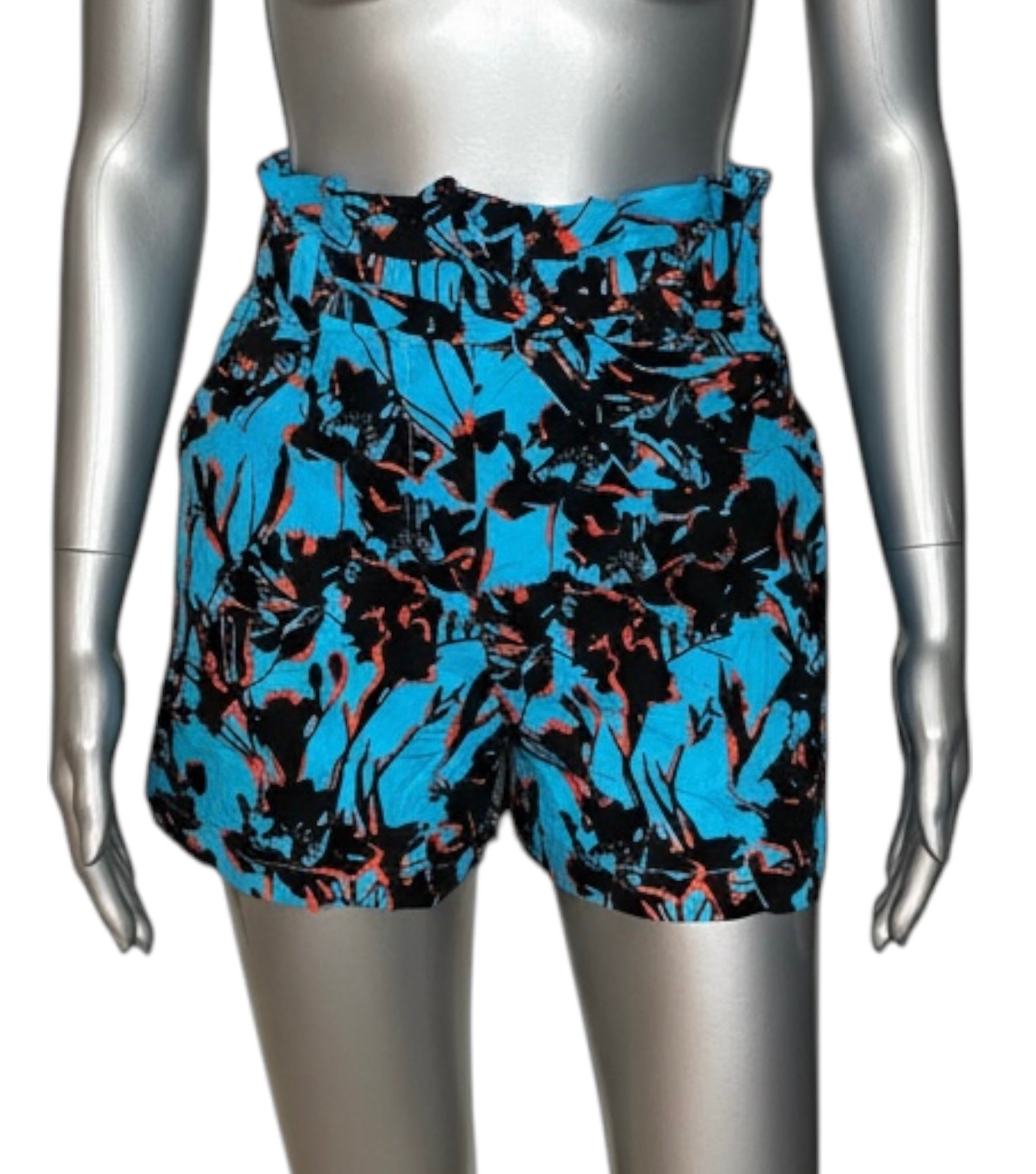 Short Last Queen motif floral femme