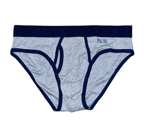 Slip HUE Homme gris et bleu
