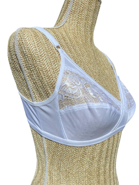Soutien-gorge Bodywear Woman – Blanc – Tissu et dentelle