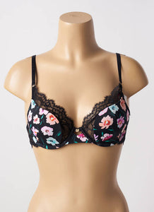 Soutien-gorge Morgan à armatures et coques motif floral