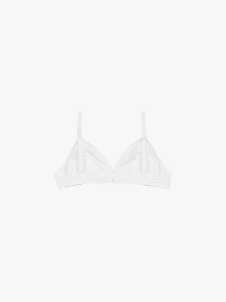 Soutien-gorge DIM blanc sans armature – Soft Cup – Coton stretch