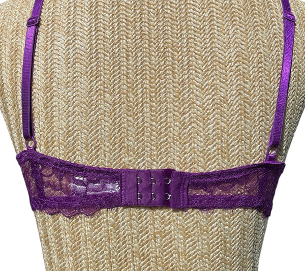 Soutien-gorge Manoukian  dentelle à coque et armature violet