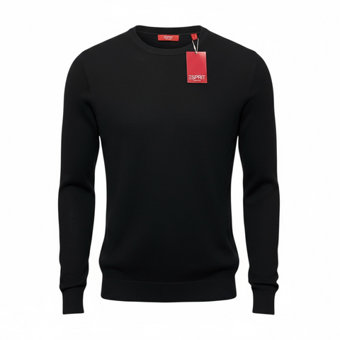 Sweat Esprit New York noir homme
