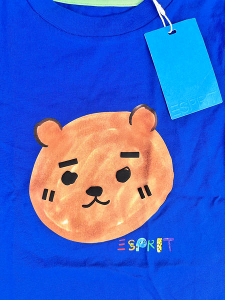 T-shirt Esprit bleu enfant – motif ours