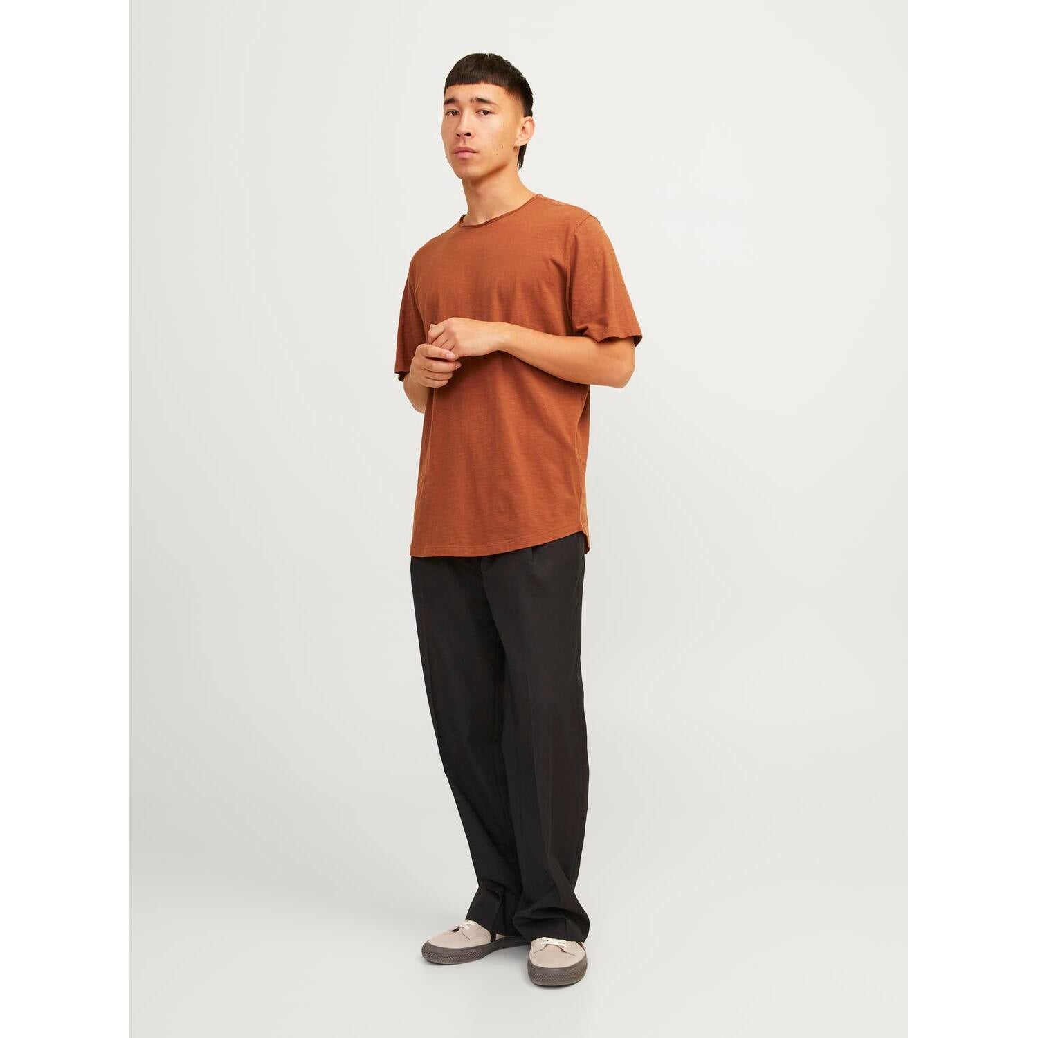 T-shirt Jack & Jones marron homme