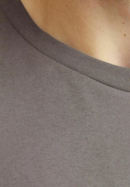 T-shirt Jack & Jones soleil gris homme
