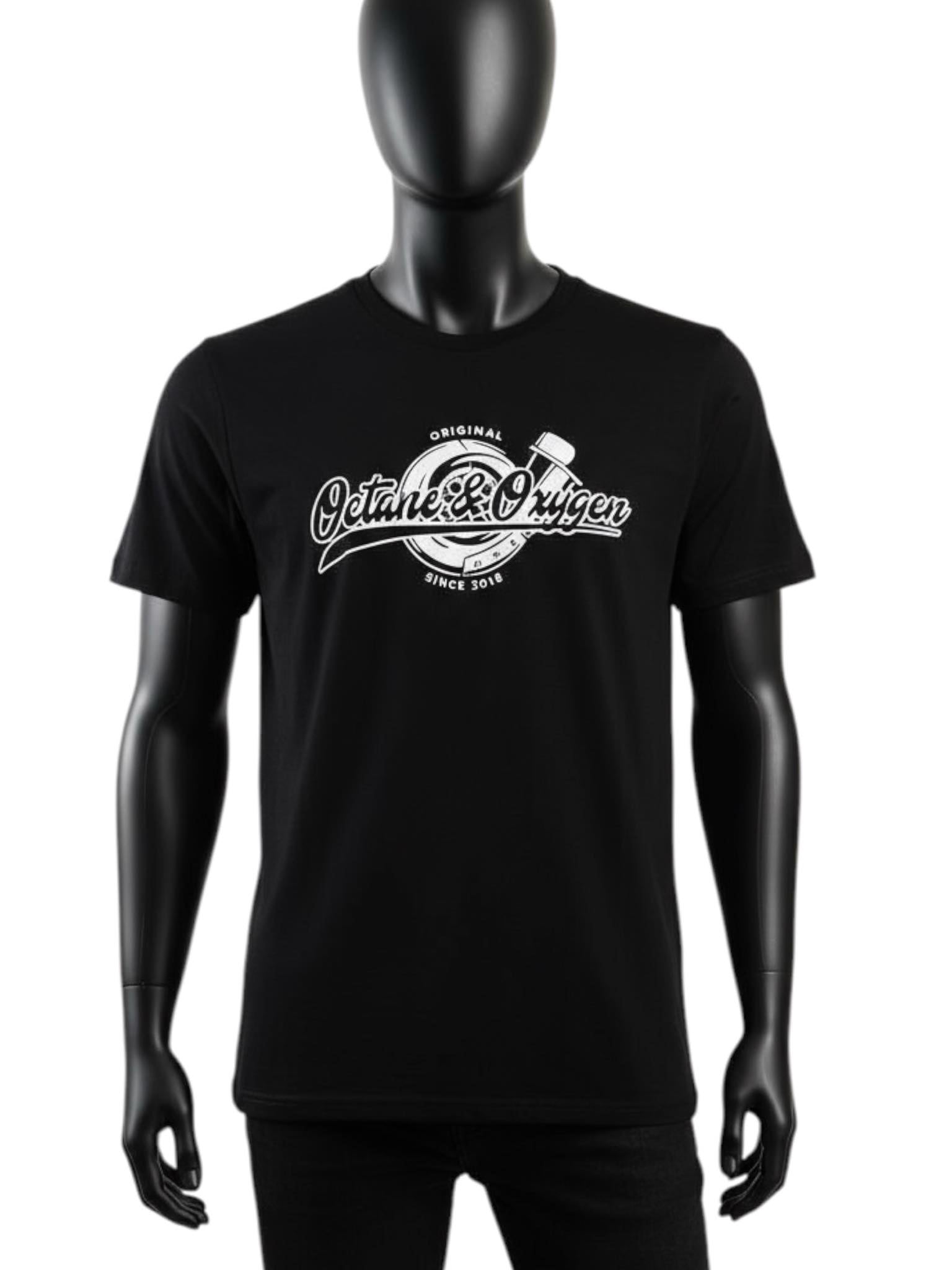 T-shirt Octane & Oxygen noir homme