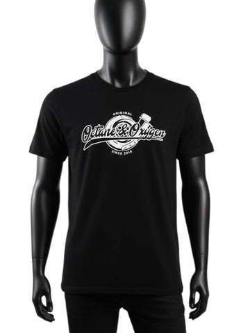 T-shirt Octane & Oxygen noir homme