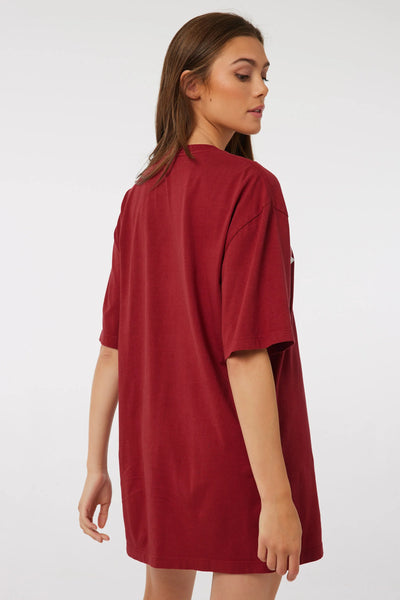 T-shirt "Rose + Vine" imprimé « Highland Clean Sport All-Star 1993 » rouge femme