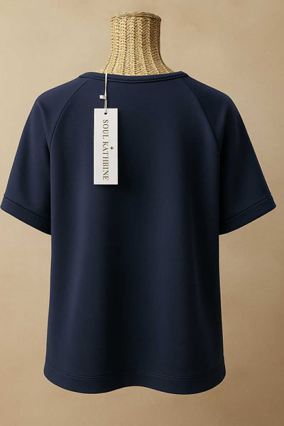 T-shirt Soul Kathrine femme bleu marine