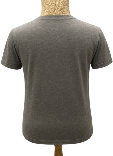 T-shirt Swiss Brand Gris Femme