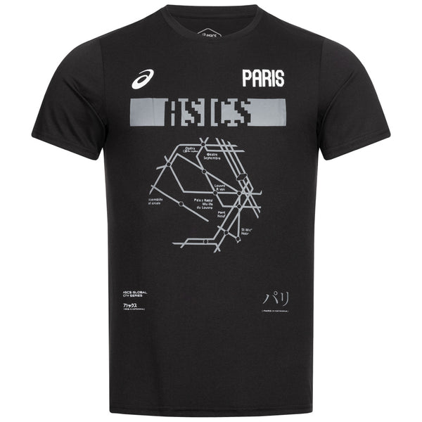 T-shirt Asics Paris City Noir Homme
