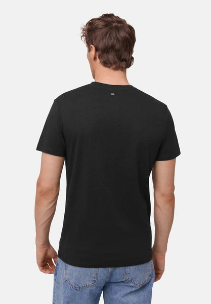 T-shirt col en V Danish Endurance noir homme