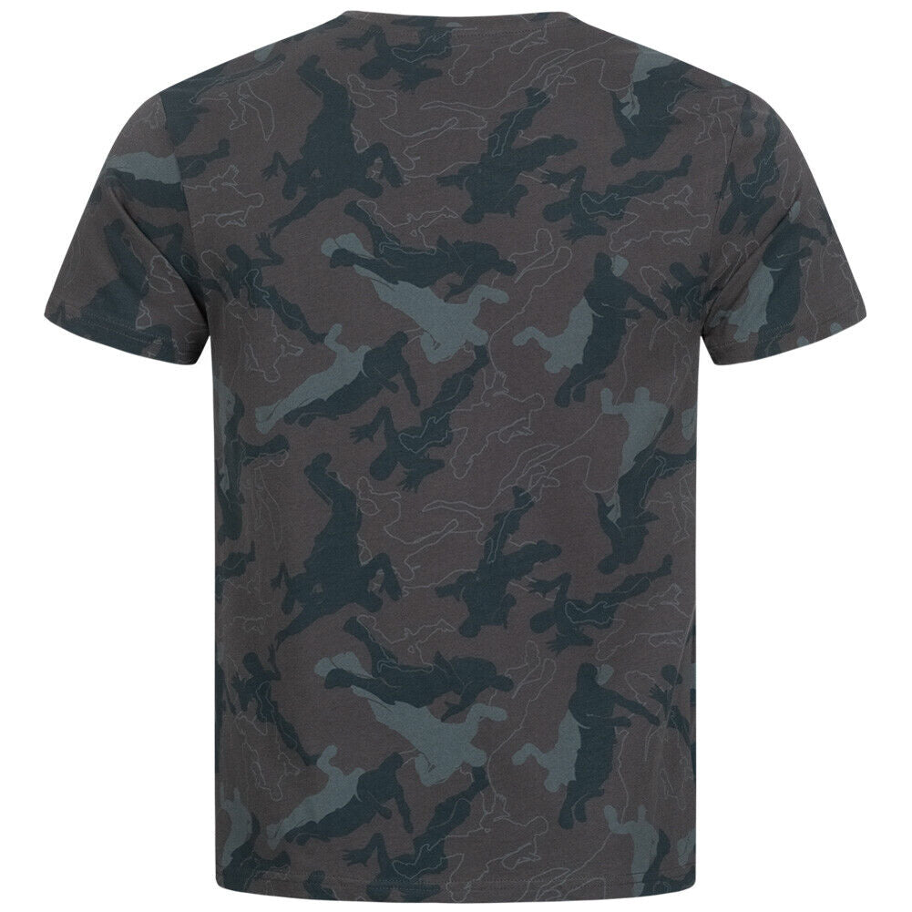 T-shirt Fortnite Homme Chevalier Noir Militaire