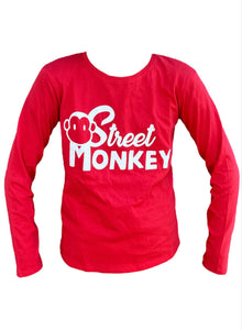 T-shirt manches longues Street Monkey garçon