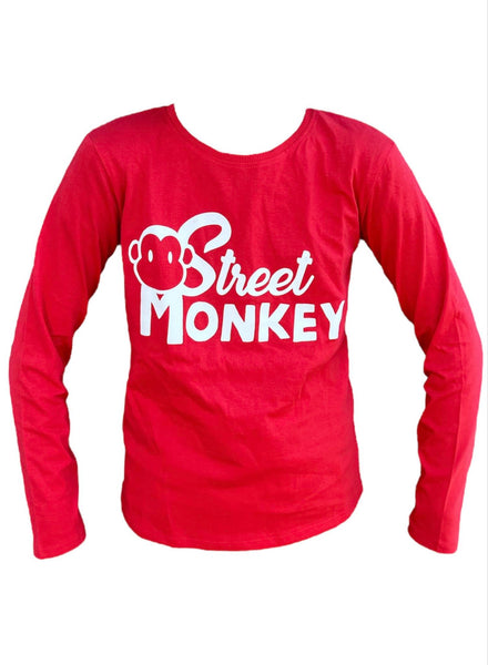 T-shirt manches longues Street Monkey garçon