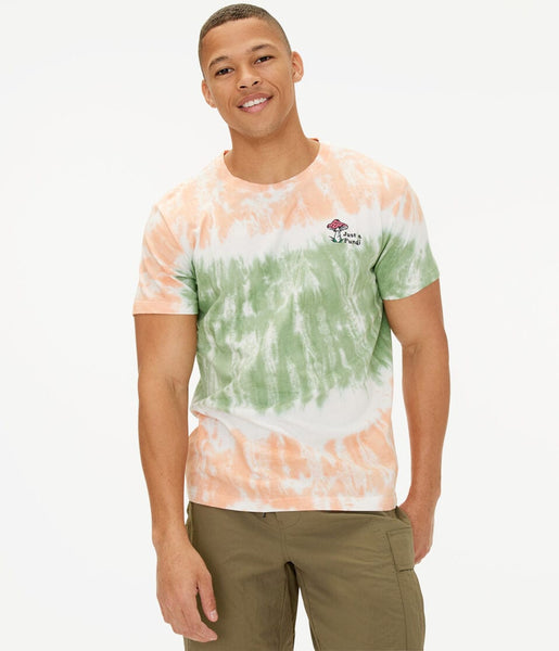 T-shirt tie-dye Aéropostale “Just a Fungi” homme
