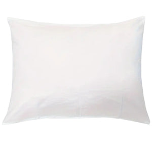 Taie d’oreiller blanche 50×70 cm – 57 fils/cm² – 100 % coton