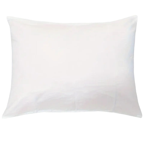 Taie d’oreiller blanche 50×70 cm – 57 fils/cm² – 100 % coton