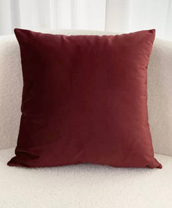 Taie d’oreiller bordeaux 63×63 cm – coton 57 fils – 100 % coton