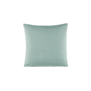 Taie d’oreiller vert menthe 63×63 cm + rabat 15 cm – 57 fils/cm² – 100 % coton