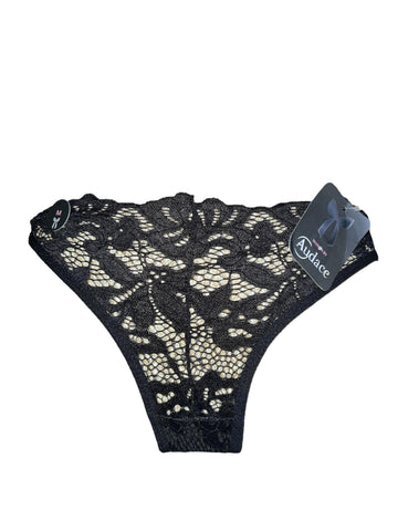 Tanga Audace en dentelle noire