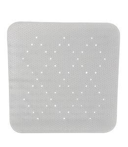 Tapis de bain antidérapant gris JYSK - 54 x 54 cm
