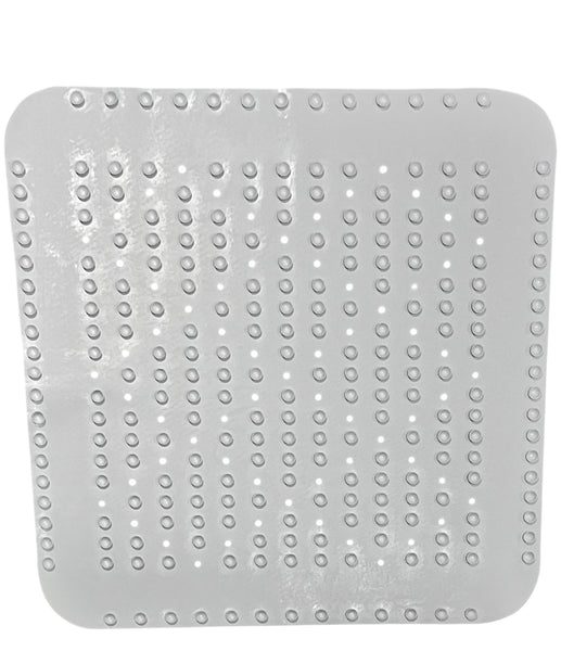 Tapis de bain antidérapant gris JYSK - 54 x 54 cm