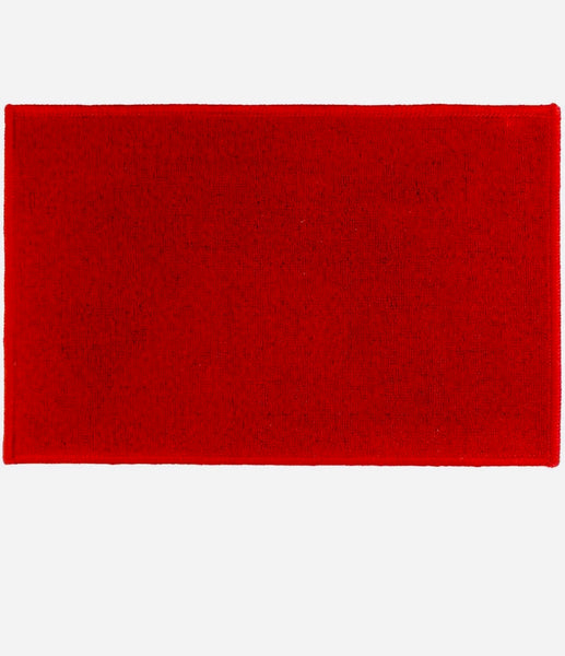 Tapis de vaiselle Kintaiyang rouge en microfibre 38x50 cm