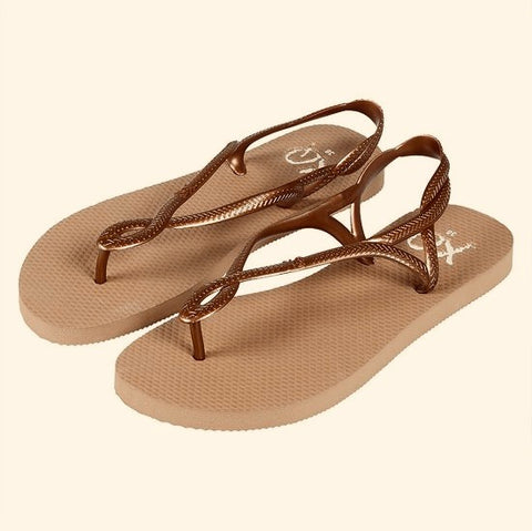 Tong XQ Flip Flops Marron Femme