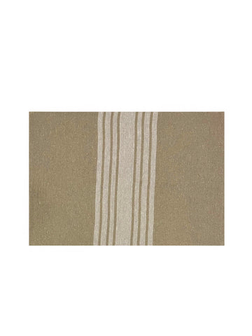 Torchon de cuisine marron et blanc – 50 x 70 cm