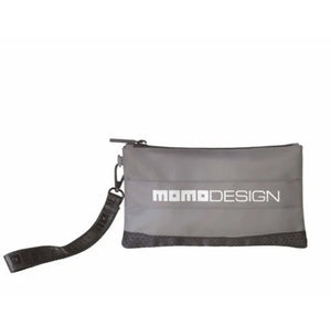 Trousse Momo Design grise et noire - 22 x 12 cm